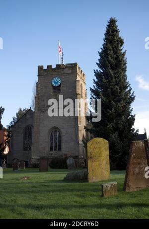 St. Peter`s Church, Barford, Warwickshire, England, UK Stock Photo